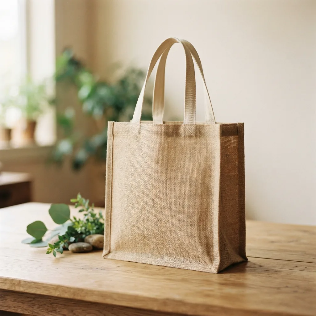 Eco-friendly tote bag made from natural sustainable materials